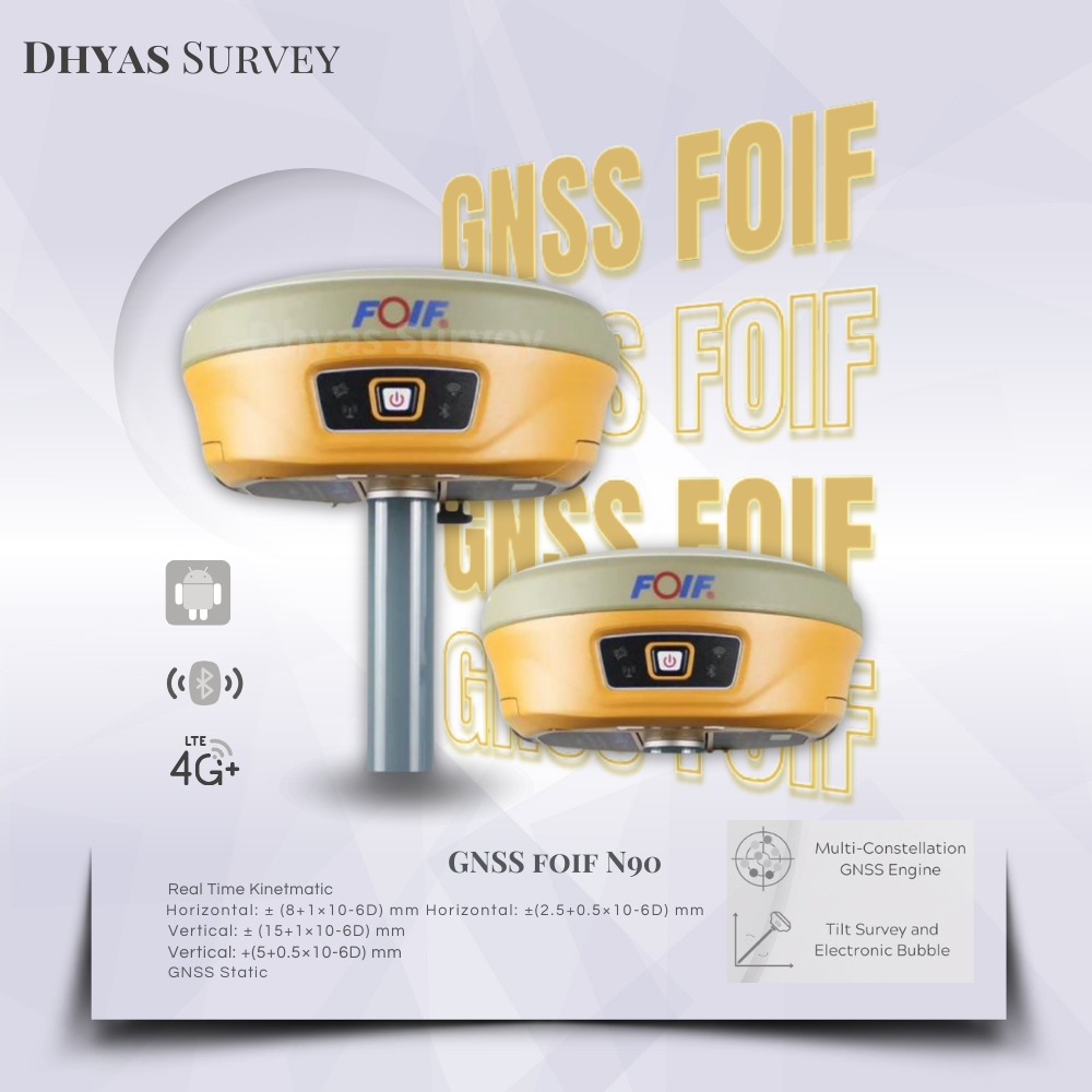 GPS RTK GNSS FOIF N90 GPS GEODETIK Foif N90 Original