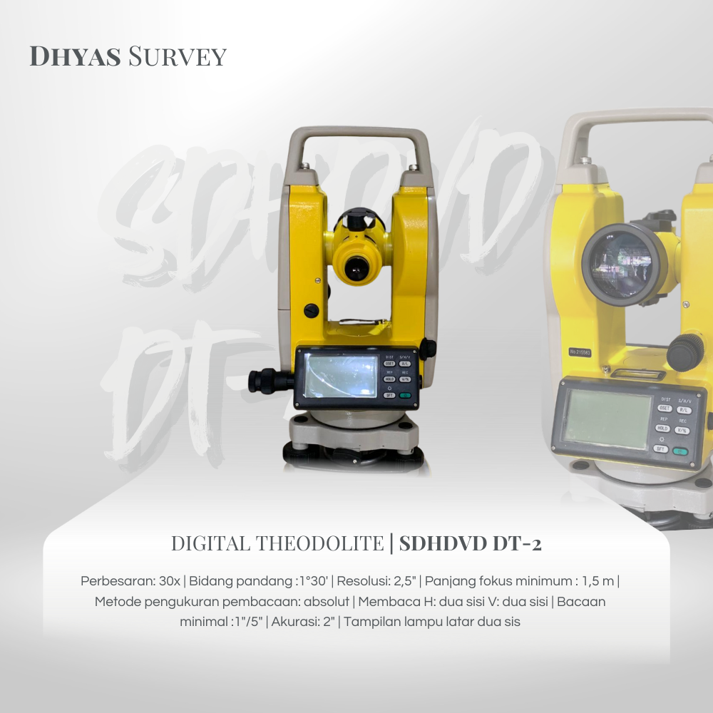 Digital theodolite sdhdvd DT2 Digital Theodolite DT-2