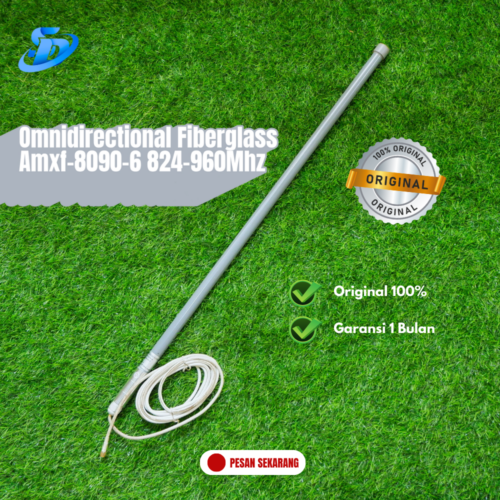 14 Antena omnidirectional fiberglass amxf-8090-6 824-960Mhz