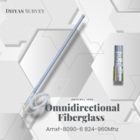 15 Antena omnidirectional fiberglass amxf-8090-6 824-960Mhz