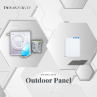 23 Outdoor Panel antena AMXW-8090-9 850-960Mhz