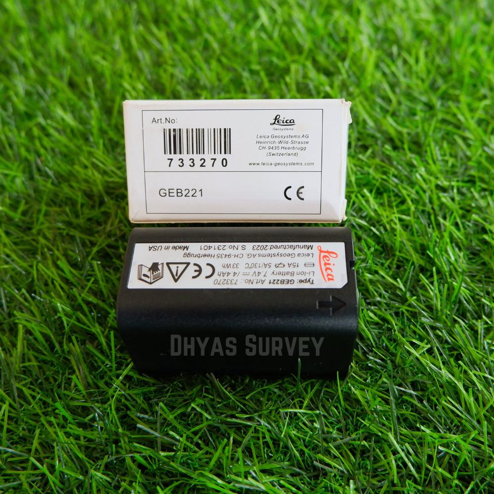 Battery Leica GEB221 Baterai GEB 221 Total Station Leica