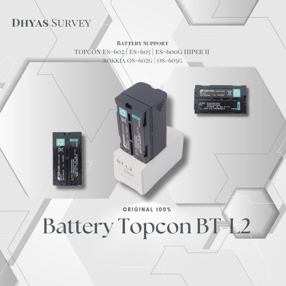 Battery Topcon ES BTL2 Battre GPS Topcon Hiper II BT-L2