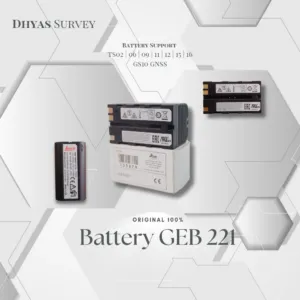 Battery Leica GEB221 Baterai GEB 221 Total Station Leica