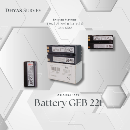 Battery Leica GEB221 Baterai GEB 221 Total Station Leica