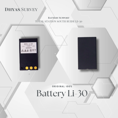 Battery Li-30 TOTAL STATION RUIDE RQS R2 BATERAI SOUTH