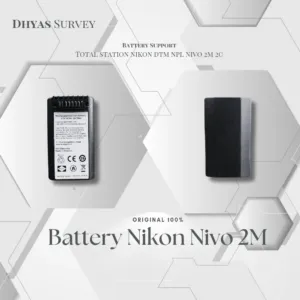 Battery Nikon Nivo 2M 2C Baterai Total Station Nikon Nivo 2M 2C
