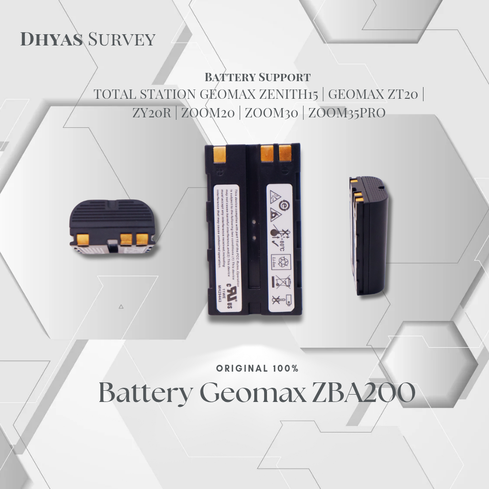Battery Geomax ZBA200 Battery GPS Geomax Zenith 15