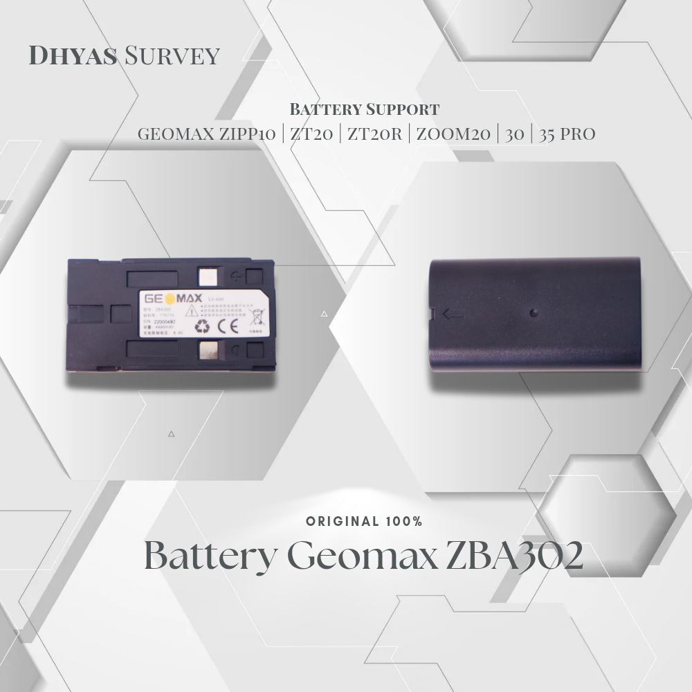 Battery Geomax ZBA302