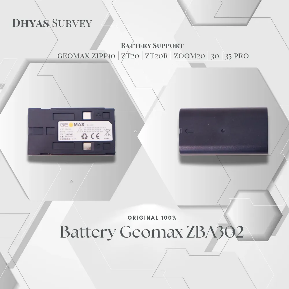 Battery Geomax ZBA302