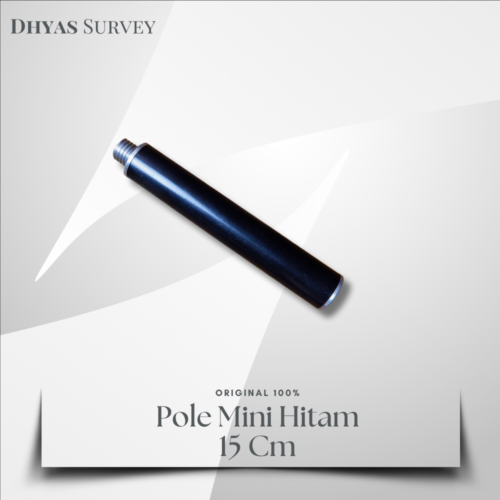1 Stick Pole Mini 15cm hitam Extension Pole 15cm for GPS Static