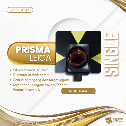 Prisma Single AK leica Prisma AK Leica GPH1 For Total Station