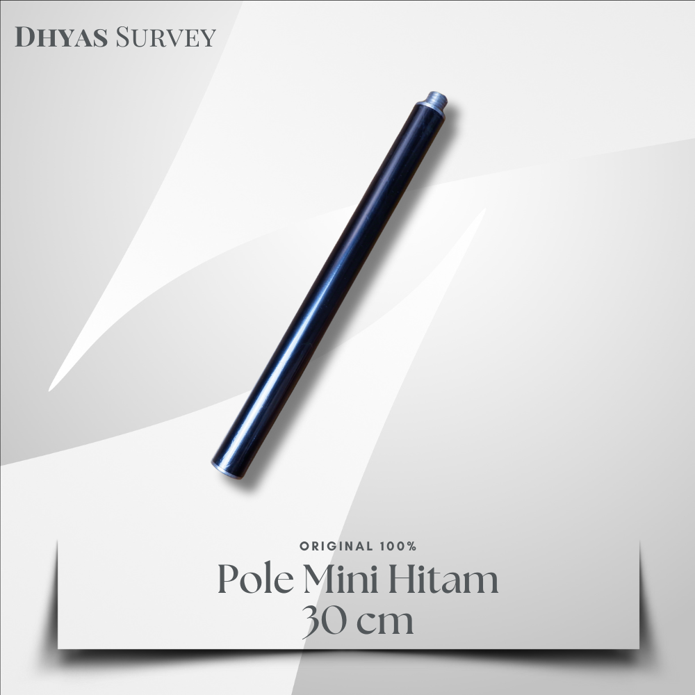 Stick Pole Mini 30cm Hitam Extension Pole 30 centimeter universal