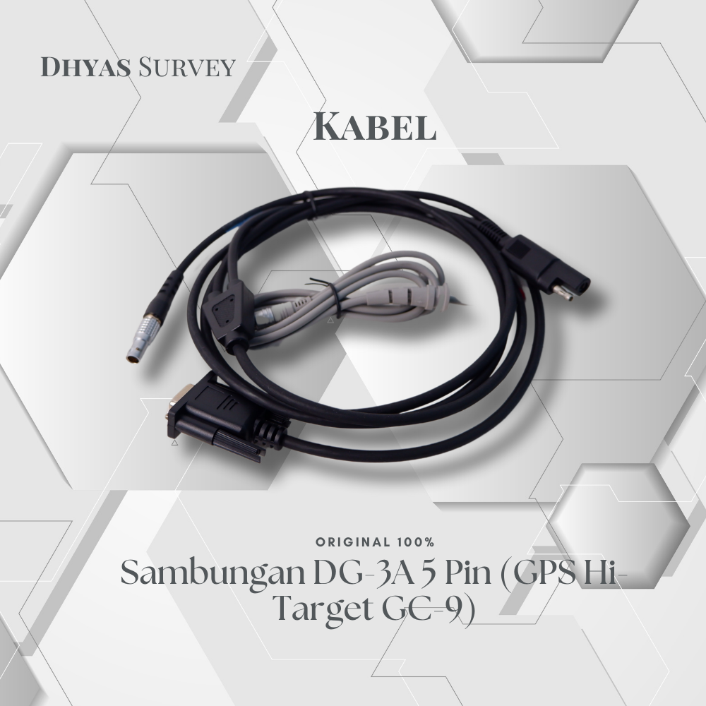 Kabel Sambungan DG-3A 5Pin GPS Hi-target GC-9