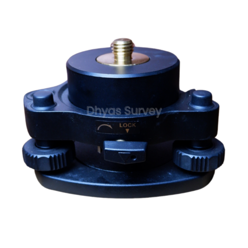 Tribrach Plus Adapter GPS hitam Tribrach GPS Geodetik