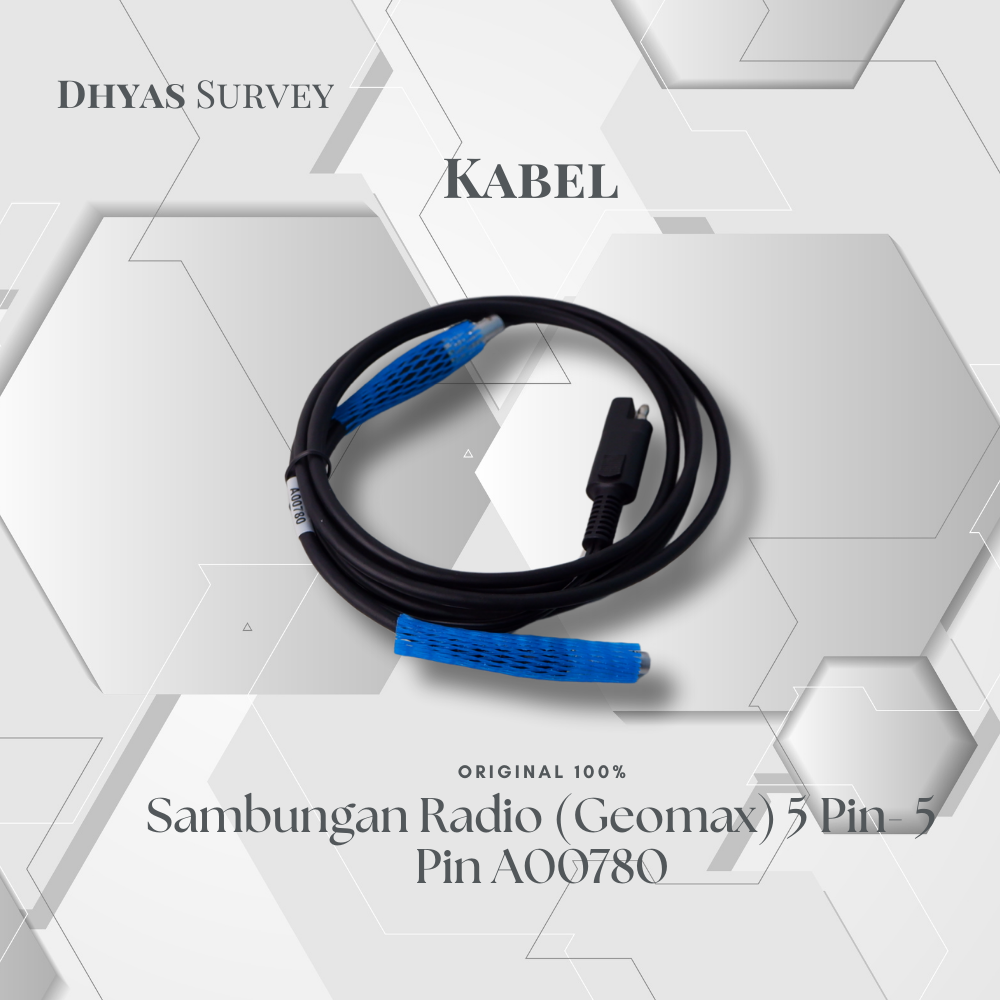 Kabel Sambungan Radio (GEOMAX) 5pin - 5pin A00780