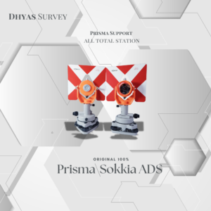 Prisma Polygon Sokkia MP Prisma ads sokkia IM 52 merah putih