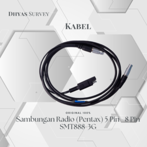 Kabel Sambungan Radio (PENTAX) 5 Pin - 8 Pin SMT888-3G