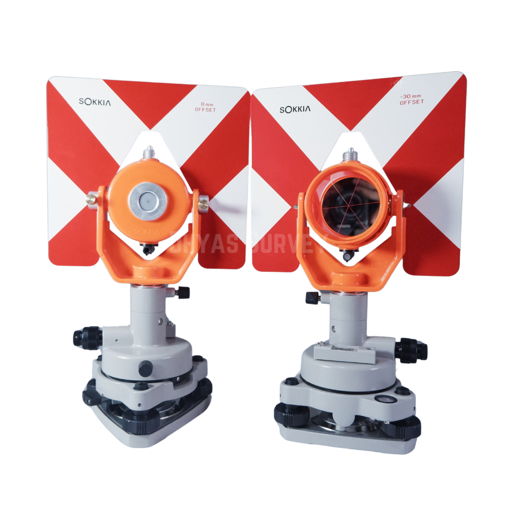 Prisma Polygon Sokkia MP Prisma ads sokkia IM 52 merah putih