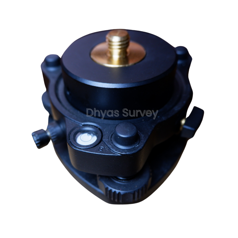 Tribrach Plus Adapter GPS hitam Tribrach GPS Geodetik