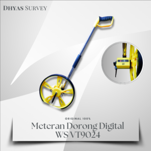 Meteran Dorong Digital VT9024 measuring wheel Digital vt9024