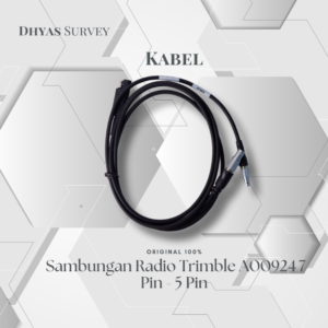 Kabel Sambungan radio Trimble A00924 7pin - 5 Pin