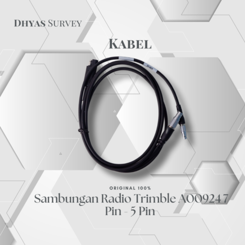Kabel Sambungan radio Trimble A00924 7pin - 5 Pin