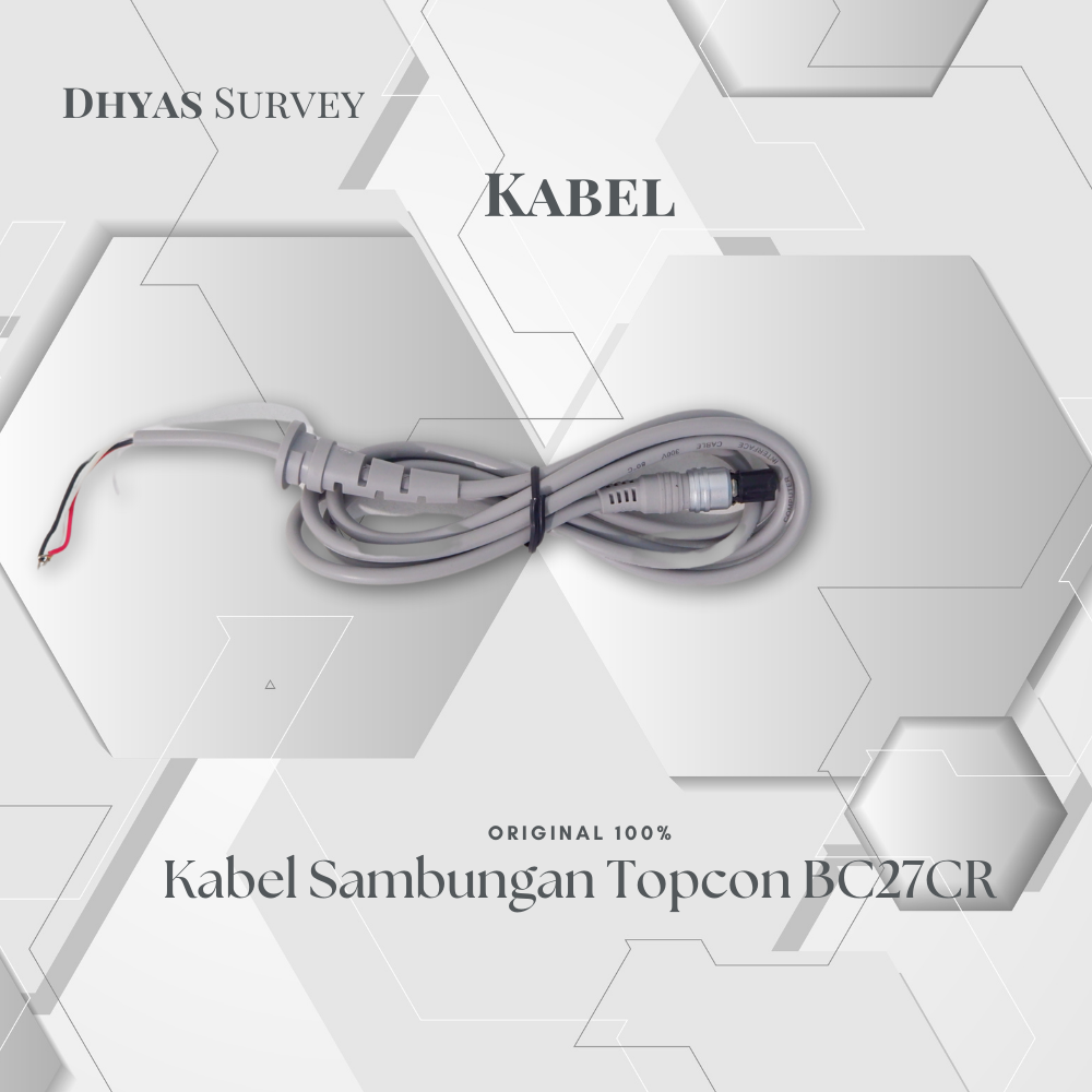 Kabel Sambungan Charger Topcon BC27CR