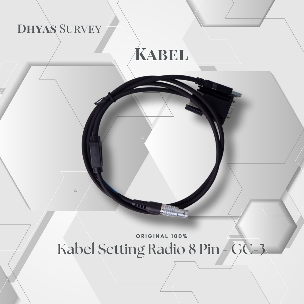 Kabel Setting Radio 8pin GC-3