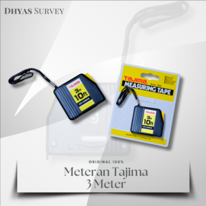 Meteran tajima 3m measuring tape tajima 3 meter Original Kokoh