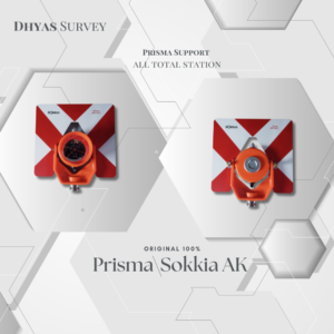 Prisma Single Sokkia MP Prisma AK Sokkia IM 52 FX Merah putih