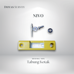Nivo tabung refill kotak kuning 60/2 mm for tribrach Topcon original