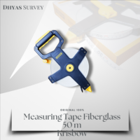 Meteran Fiberglass Krisbow 50m measuring tape fiberglass 50 m