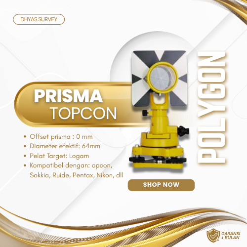 Prisma Polygon ADS Topcon Prisma ADS Topcon GM 52 Original