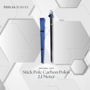 Stick Pole Carbon 2.1m Stick Pole Jalon Carbon 2,1 meter Detail