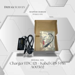 Charger Adaptor EDC121 A00302 5 Pin Total Station Sokkia CX