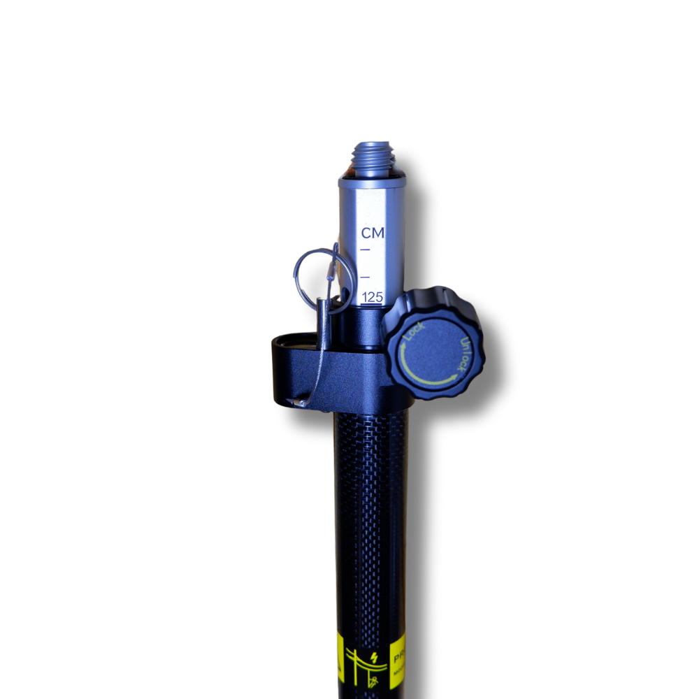 Stick Pole Carbon 2.1m Stick Pole Jalon Carbon 2,1 meter Detail