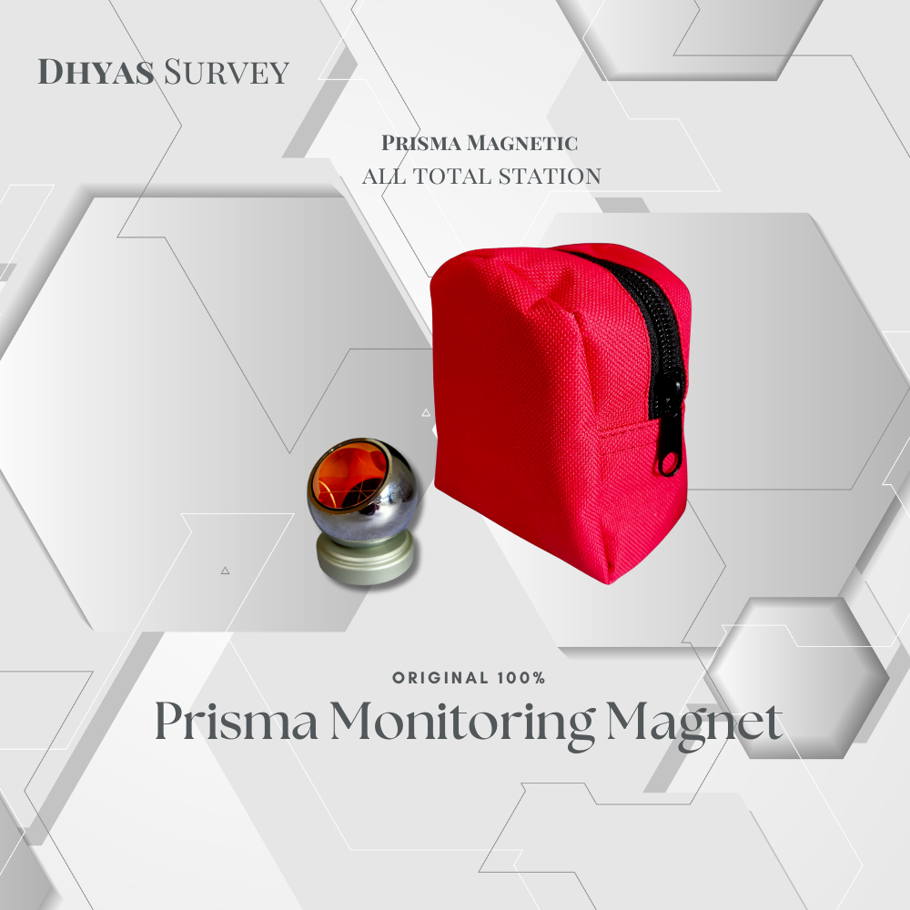 Prisma Single Target Magnetic 360° Prisma Monitoring Magnetic