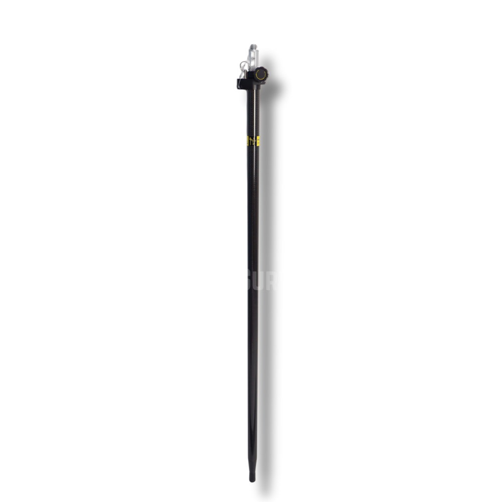 Stick Pole Carbon 2.25m Stick Pole Jalon 2,25 meter Prisma Detail