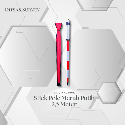 43 Stick Pole MP 2.5m Stick pole Jalon MP 2,5 meter Prisma Detail