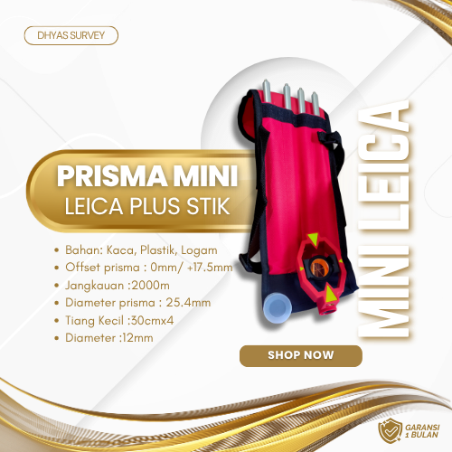 Mini Prisma Monitoring leica Plus Stick GMP111 Prisma Mini Leica