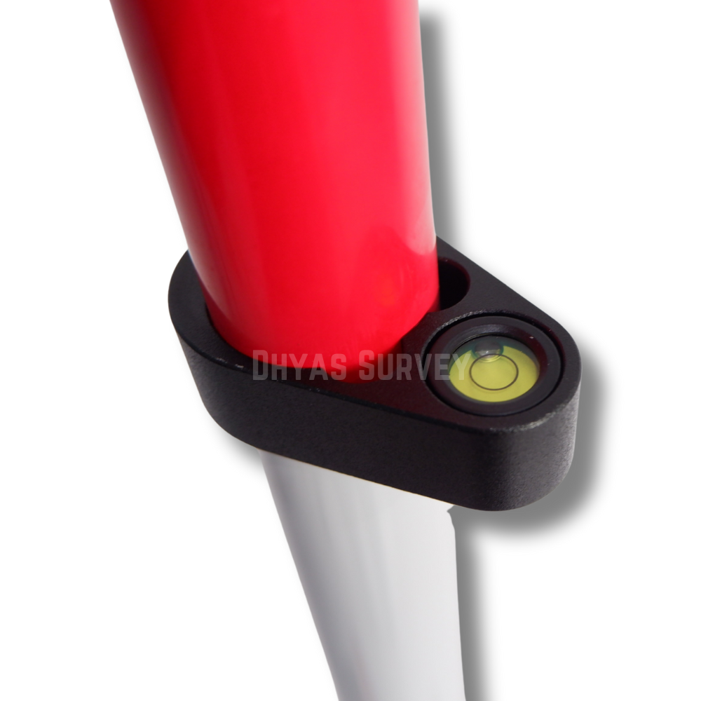Stick Pole Jalon 5.2m merah putih Stik Pole 5,2 Meter