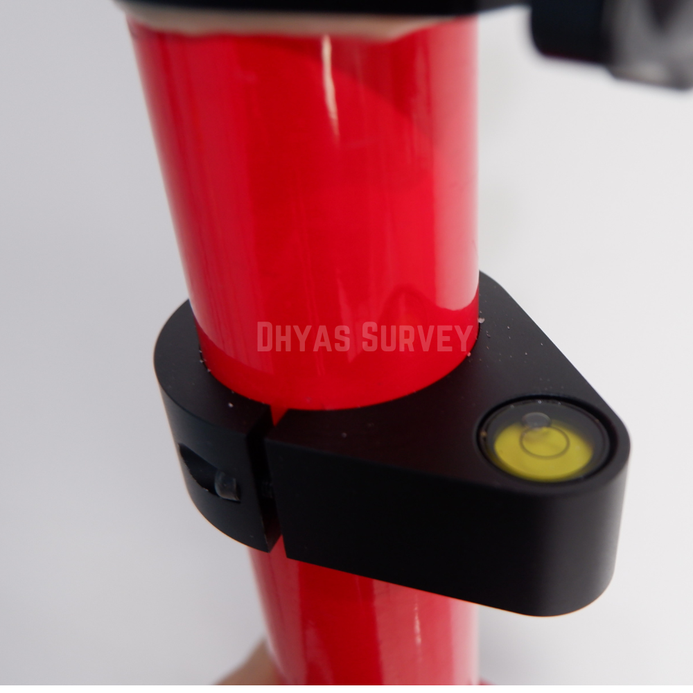 Stick Pole Jalon 8m merah putih Stik Pole 8 Meter Prisma Detail