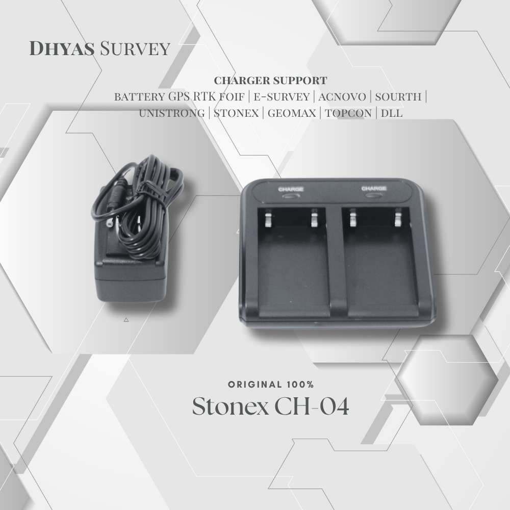 Charger GPS Stonex CH04 battery BP5S Geoelectron Original