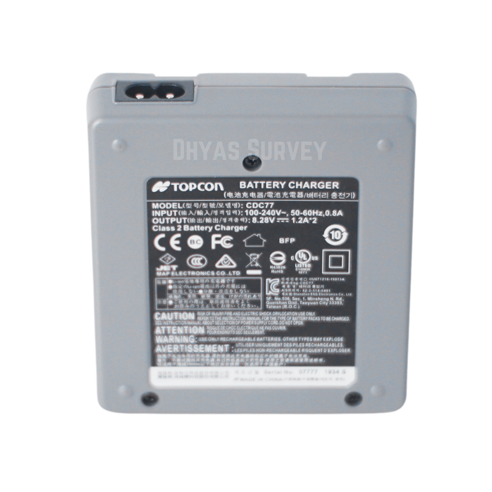 Charger CDC77 Battery BDC71 BDC72 TOPCON GM SOKKIA IM
