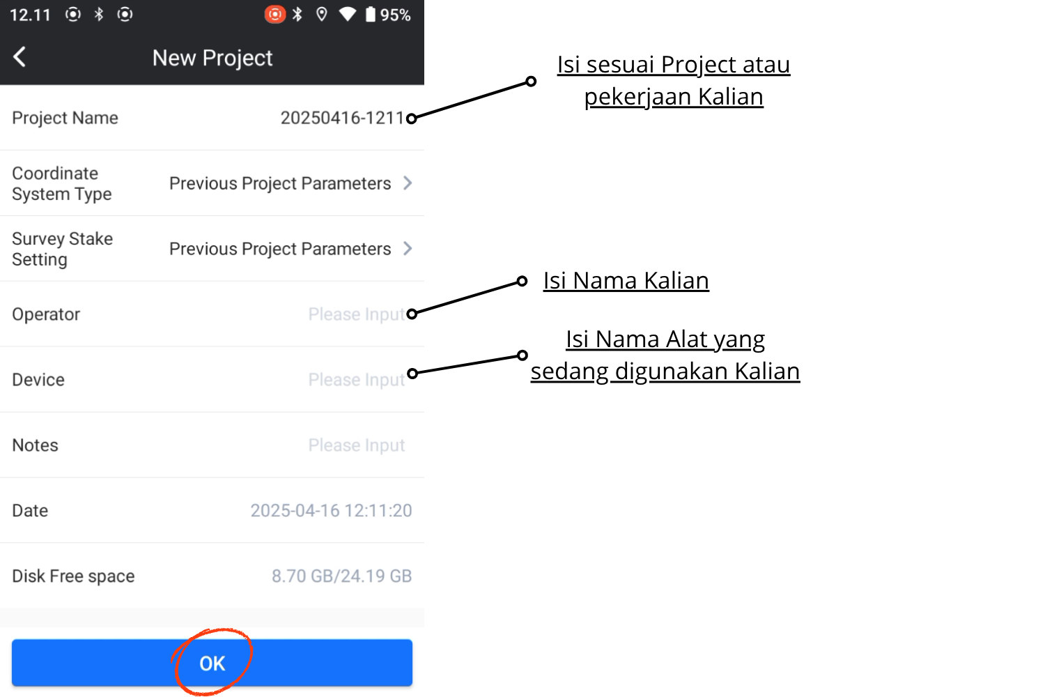 Form Project gps satelit S1