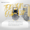 Total Station Topcon OS 201 akurasi sudut 1 detik with TSshield