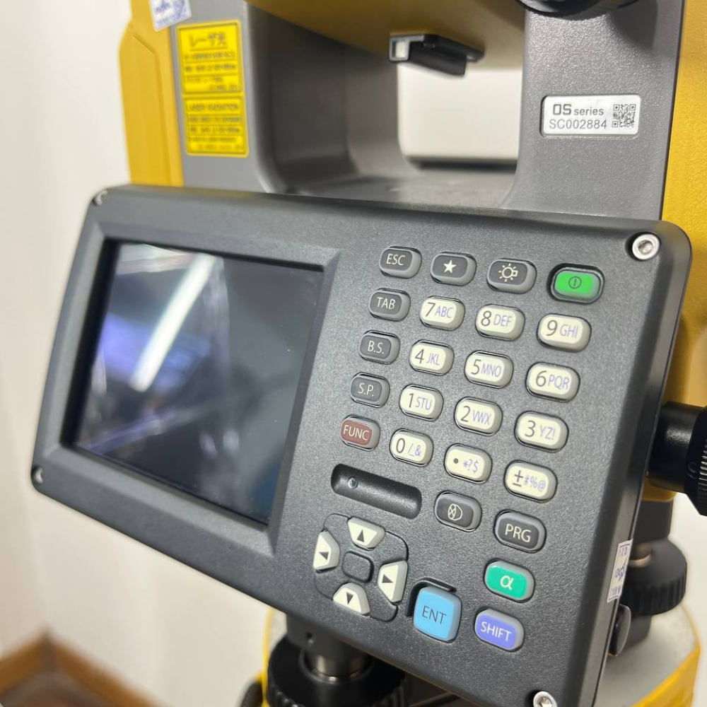 Total Station Topcon OS 201 akurasi sudut 1 detik with TSshield