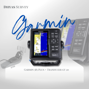 Garmin 585 plus tranducer GT20M TM GPS Fishfinder Fullset