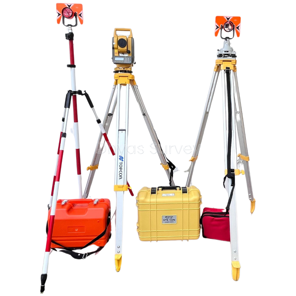 Topcon GTS-102N - Slide 3 Topcon OTS-102N Construction Total Station